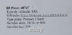10/14 Polaris Rzr 800 Efi Primary Drive Clutch 1322920