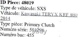 2014 Kawasaki Teryx4 800 KRT800D 4x4 FI Primary Drive Clutch 49093-0047