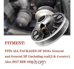 636- Polaris RZR XP 1000 Primary Drive Clutch Sheave Assembly 2016+