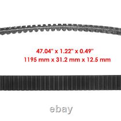 AM138529 M158267 Primary Drive Clutch & Belt For John Deere Gator XUV 620i 625i