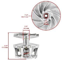 Caltric Complete Primary Drive Clutch for Polaris 1322814 (EBS Type)