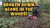 Clearing Trails With The Kubota B2601 Land Pride Sg0660 Grapple And Bush Hog Mcg Video 174