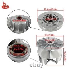 For 16-20 Polaris RZR Turbo XP 1000 925cc Primary + Secondary Drive Clutch New