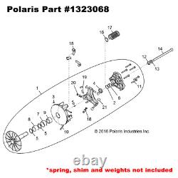 Genuine Polaris OEM Primary Drive Clutch 1323068 RZR XP1000 XP4 1000 General