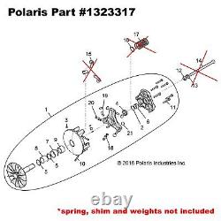 Genuine Polaris OEM Primary Drive Clutch 1323317 RZR XP1000 XP4 1000 2019+