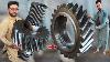 Heavy Duty Truck Transmission Gearbox Repair Project Damaged Gear Replacement And Complete