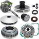 Primary Drive Clutch Driven Housing Shoe Kit For Yamaha Rhino Grizzly 660 02-08