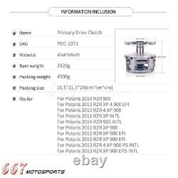 Primary Drive Clutch For Polaris RZR XP 4 900 S Ranger 900 XP ACE 900 2013-2021