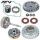 Primary Drive Clutch Housing Gasket Shoe Bearing Seal Kit For HiSUN UTV 500 700