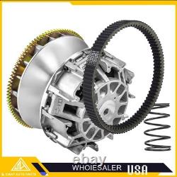 Primary Drive Clutch & Spring & Belt For Bombardier Can-Am Outlander 450 400 330