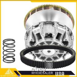 Primary Drive Clutch & Spring & Belt For Bombardier Can-Am Outlander 450 400 330