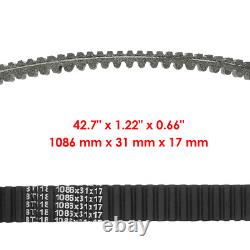 Primary Drive Clutch With Aramid Belt for Polaris RZR XP 1000 Eps 2014-2018