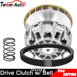Primary Drive Clutch with Belt For Bombardier Can-Am Outlander 400 450 650 4x4 ATV