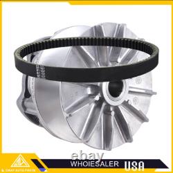 Primary Drive Clutch with Drive Belt Assembly For Polaris Sportsman 500 HO 96-2013