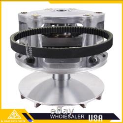 Primary Drive Clutch with Drive Belt Assembly For Polaris Sportsman 500 HO 96-2013