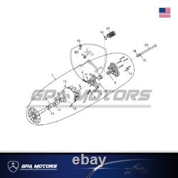 Primary Drive Clutch with Spring and Weights Fits Polaris RZR 1000 2014-2020