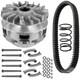 Primary Drive Clutch withWeight Spring Aramid Belt Can-Am Renegade 1000 12-2015