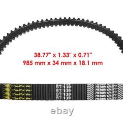 Primary Drive Clutch withWeight Spring Aramid Belt Can-Am Renegade 1000 12-2015