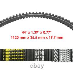 Primary with Secondary Drive Clutch Aramid Belt for Can-Am Maverick X3 900 2018